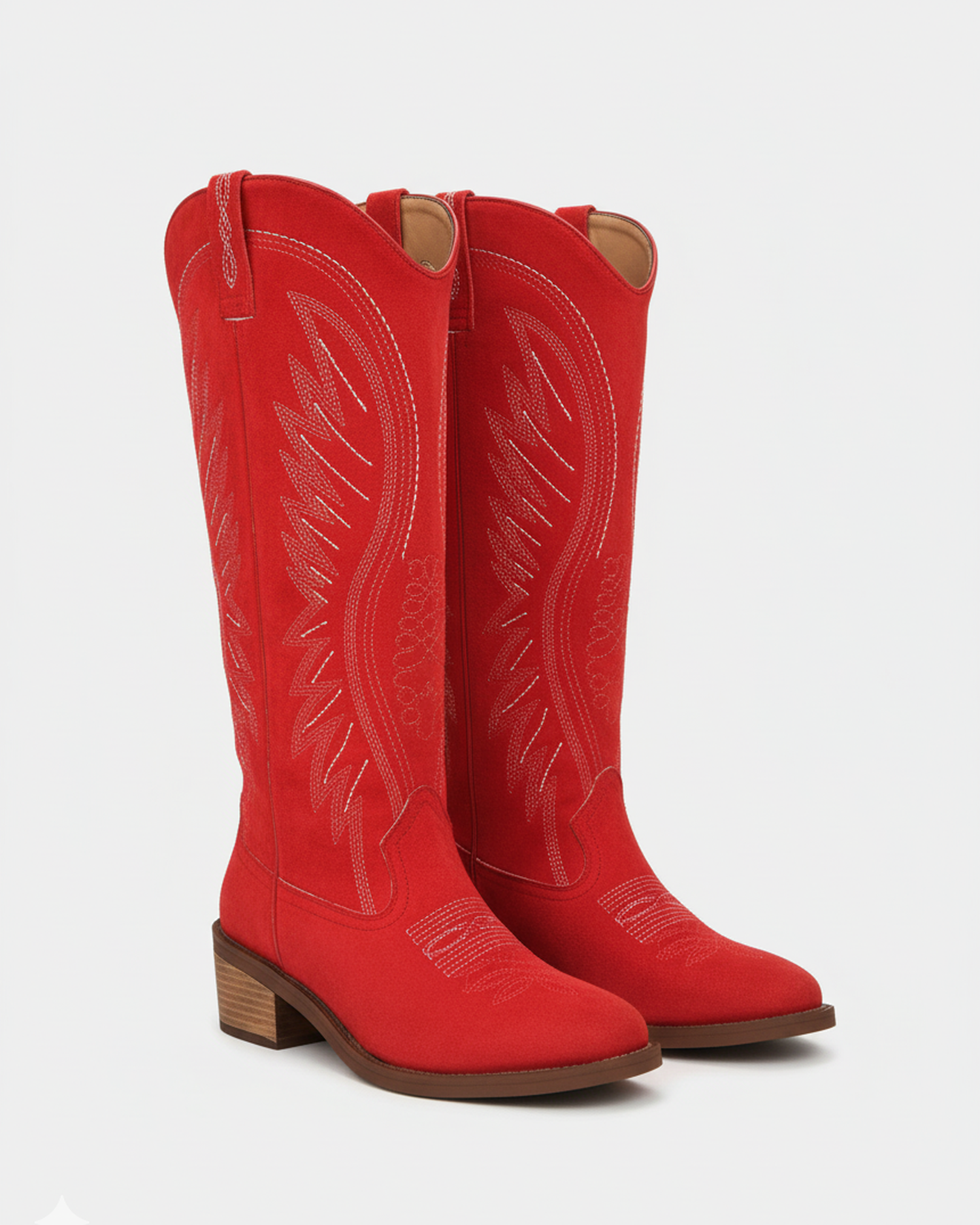 Old Aura | Women’s Western-Style Boots with Mid-Height Block Heel