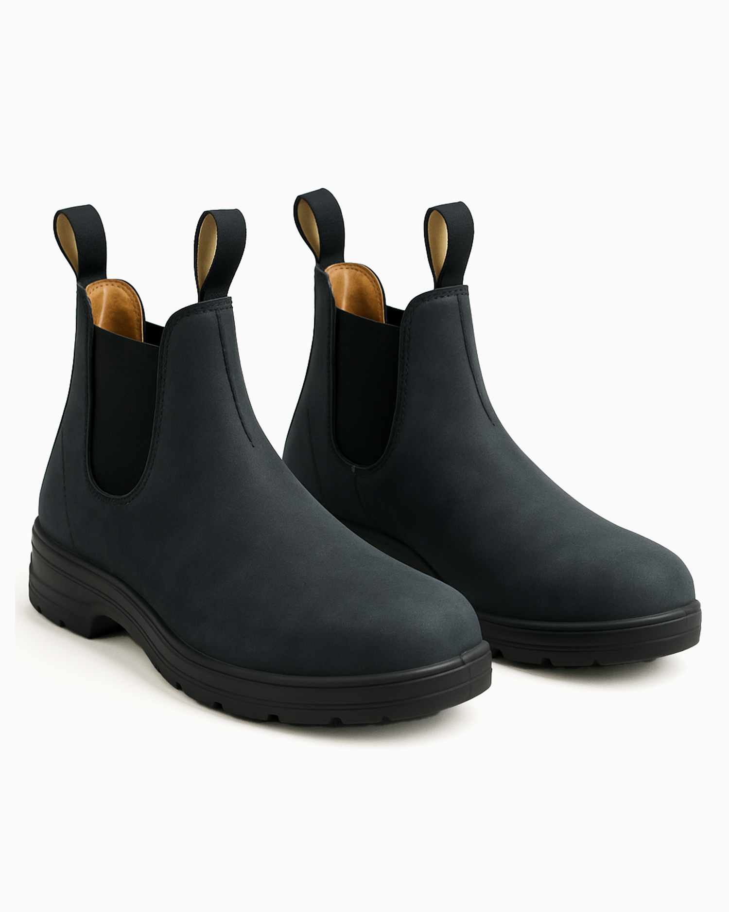 Old Aura | Men’s Rugged Sole Chelsea Boots with Elastic Side Panels