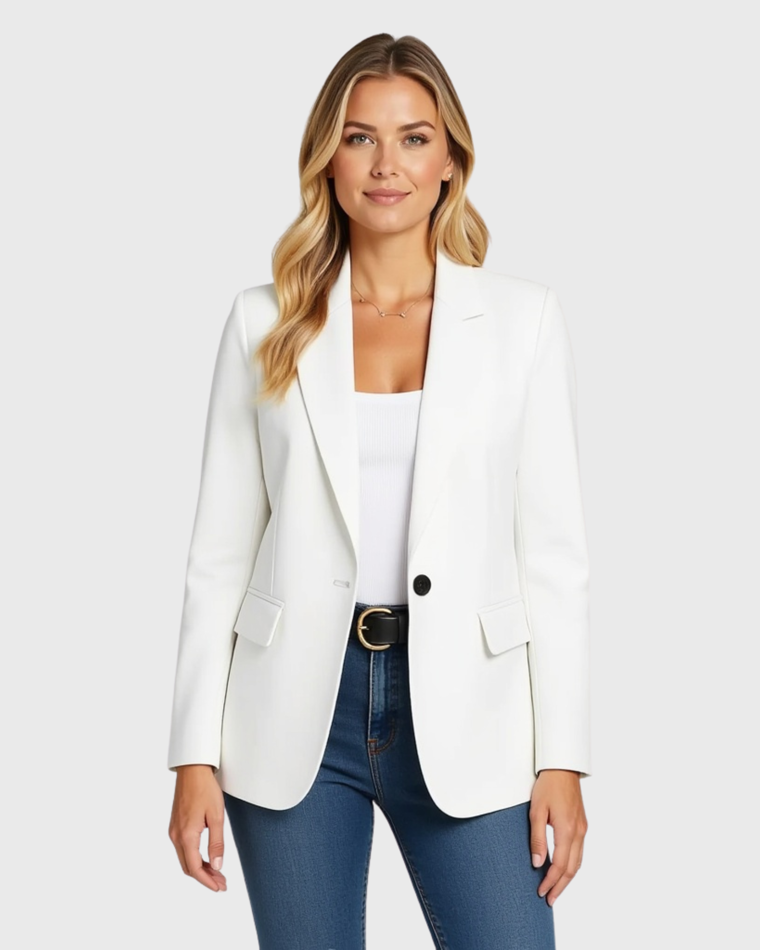 Old Aura | Women’s Fitted Blazer with Structured Silhouette