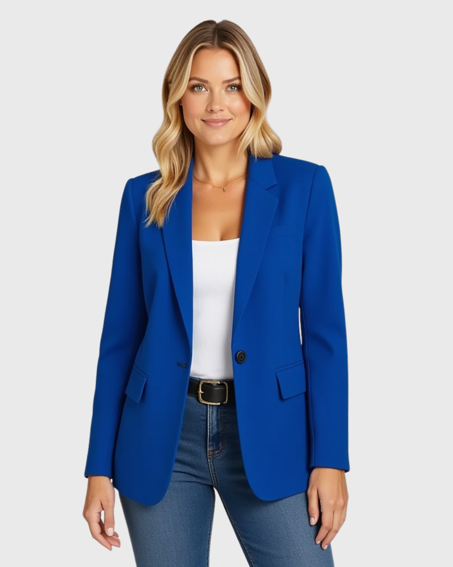 Old Aura | Women’s Fitted Blazer with Structured Silhouette