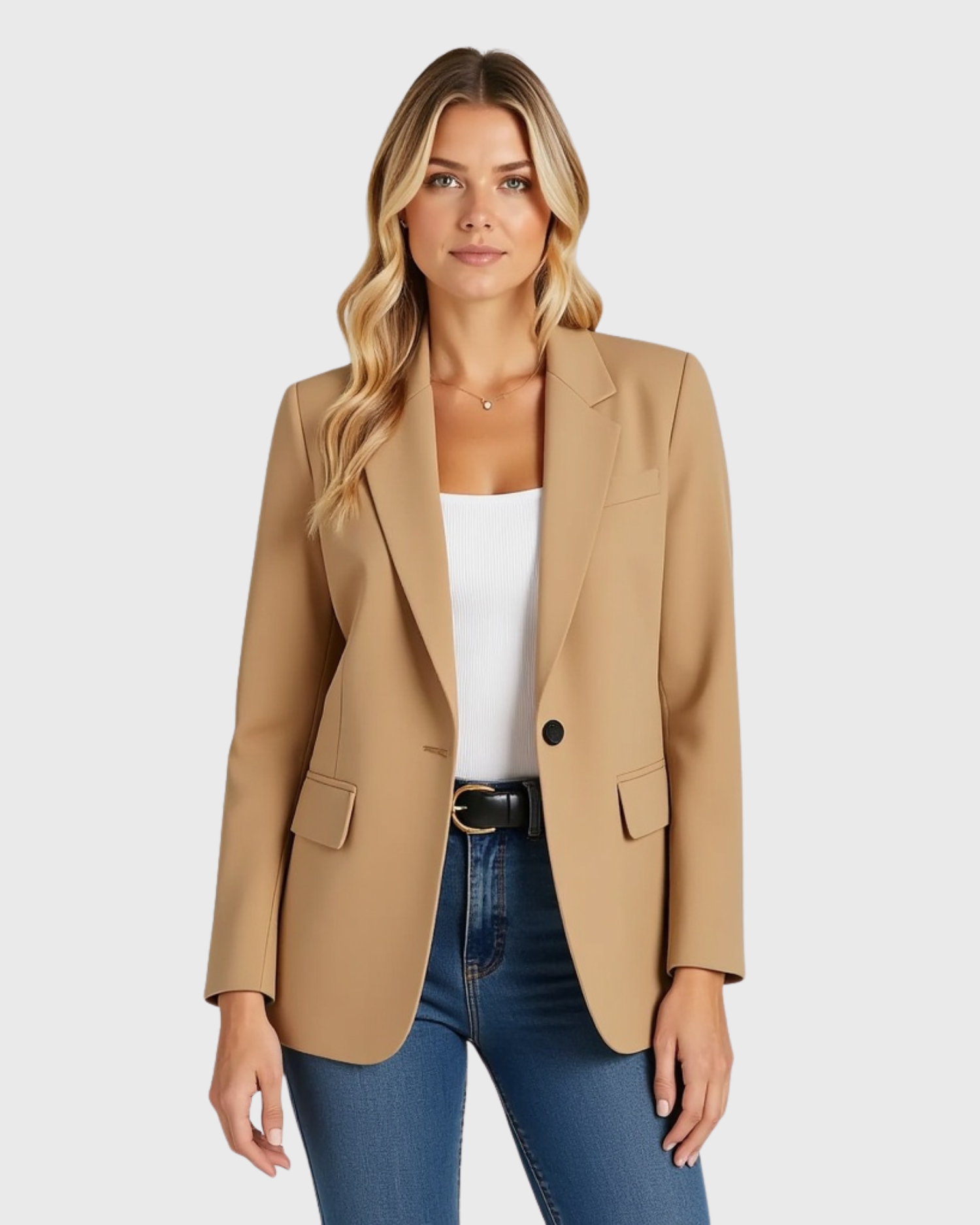 Old Aura | Women’s Fitted Blazer with Structured Silhouette