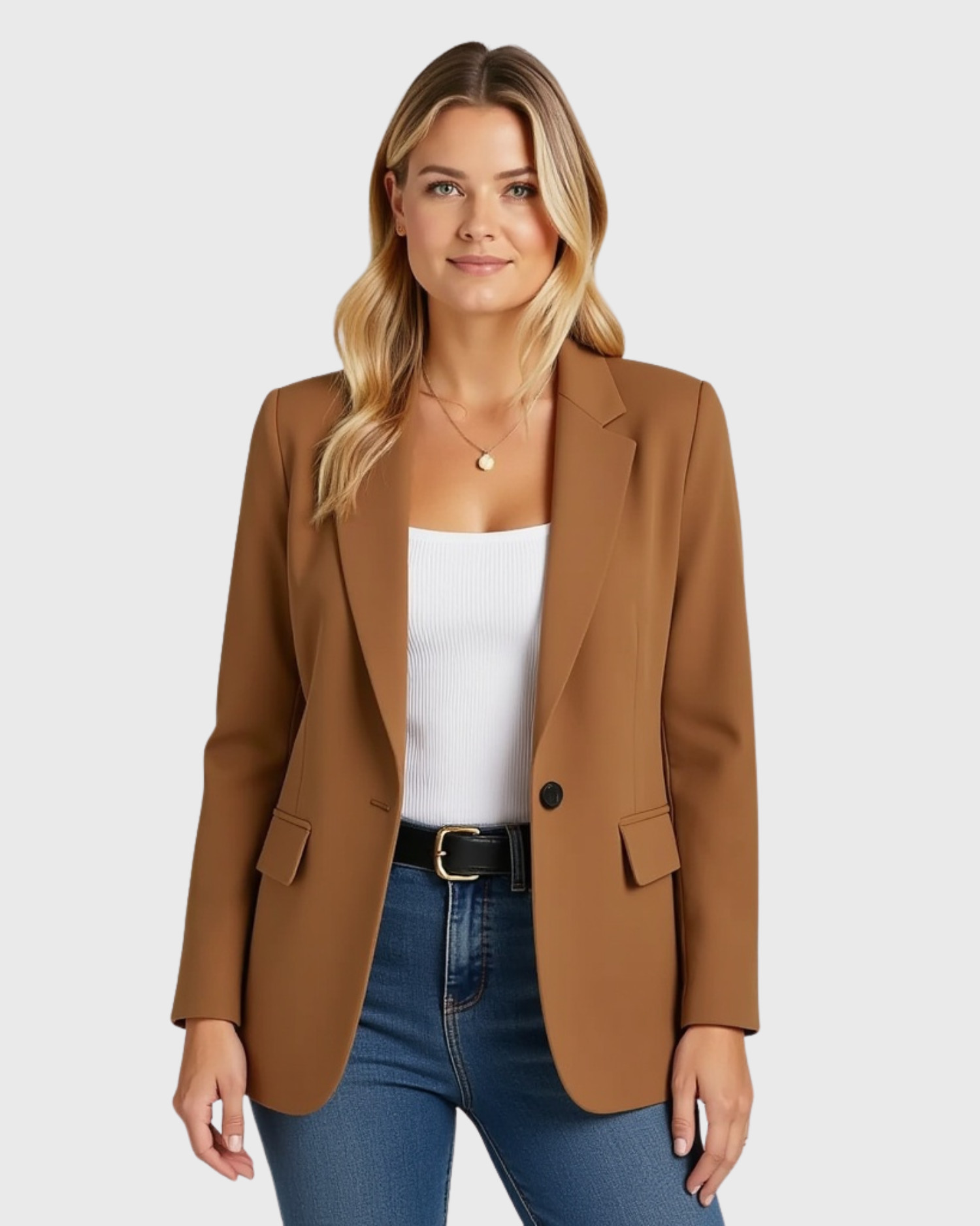 Old Aura | Women’s Fitted Blazer with Structured Silhouette