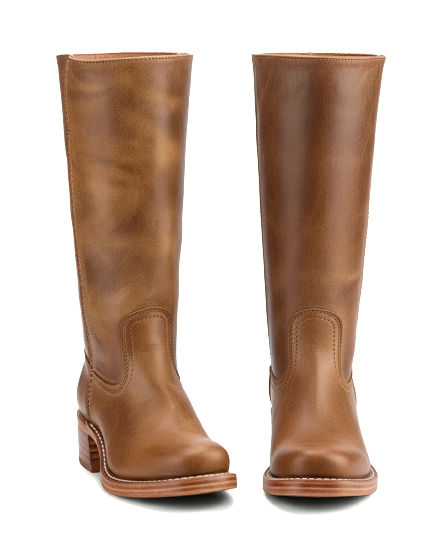 Old Aura | Women’s Slim Fit Knee-High Boots with Structured Sole