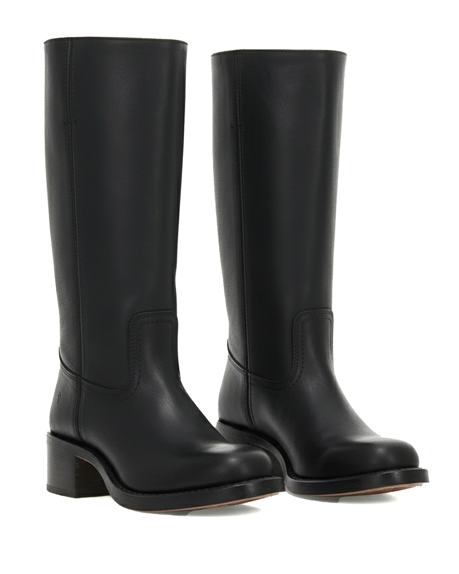 Old Aura | Women’s Slim Fit Knee-High Boots with Structured Sole