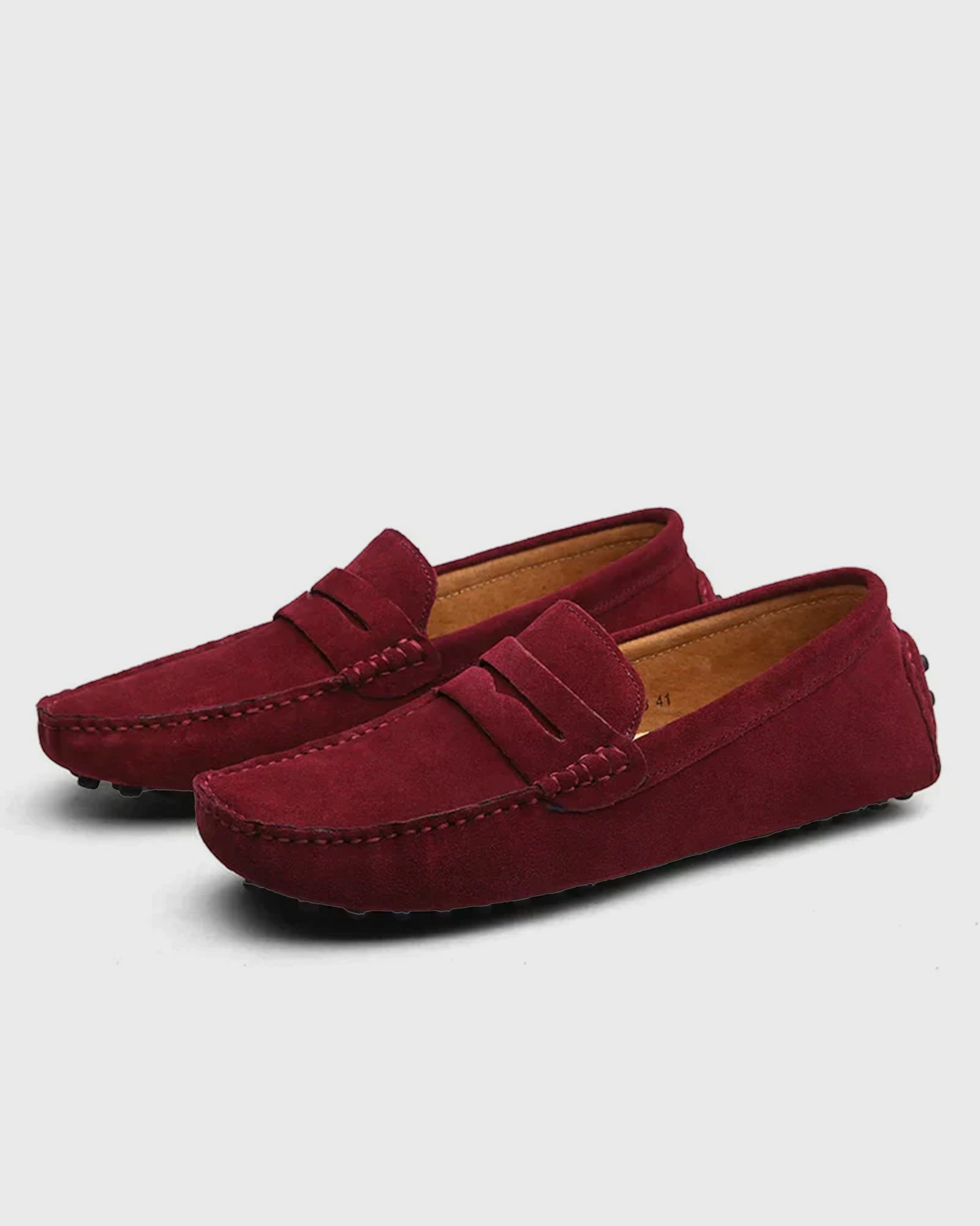 Old Aura | Men’s Elegant Suede Loafers with Soft Interior