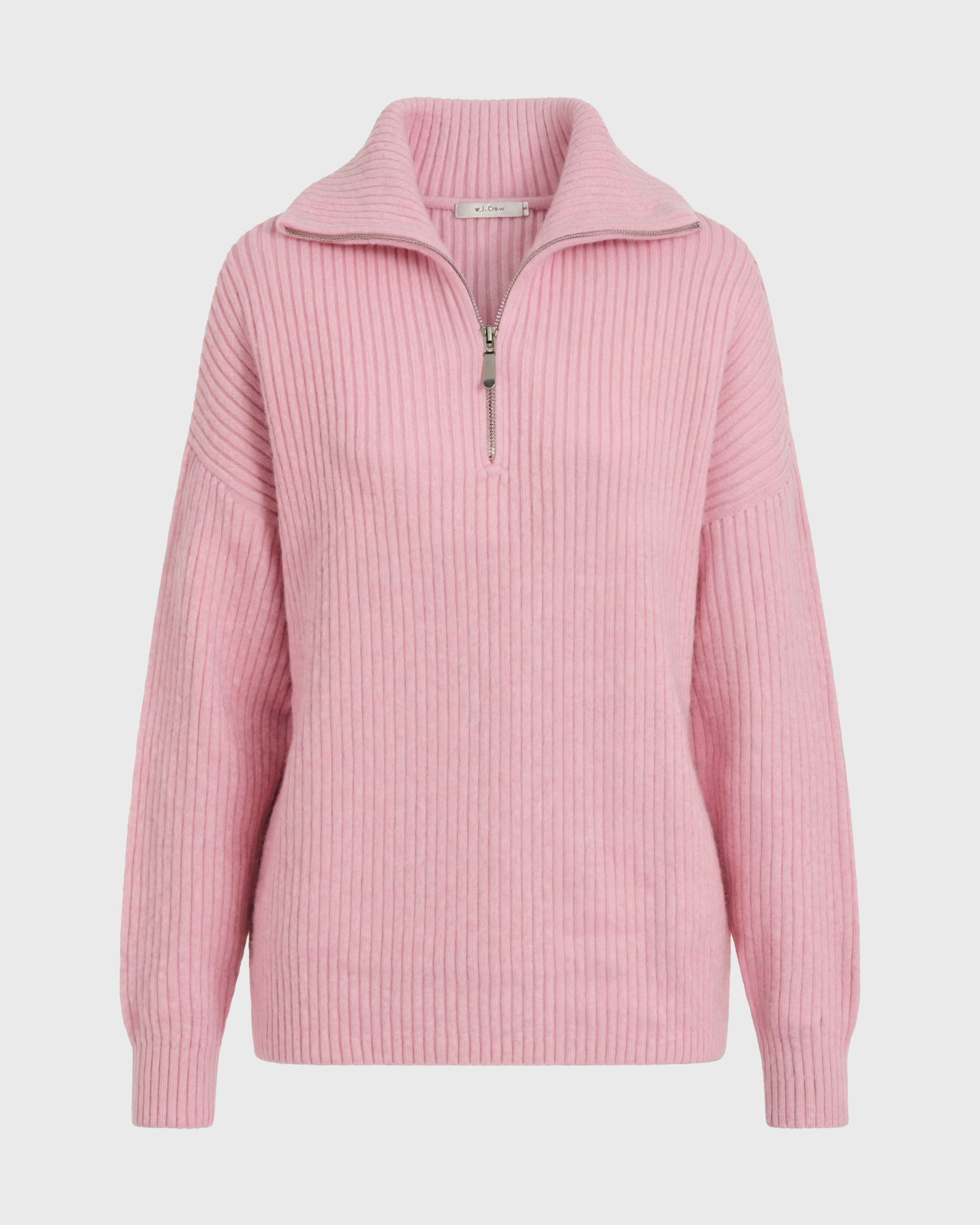 Old Aura | Women’s Half-Zip Knit Sweater with Long Sleeves
