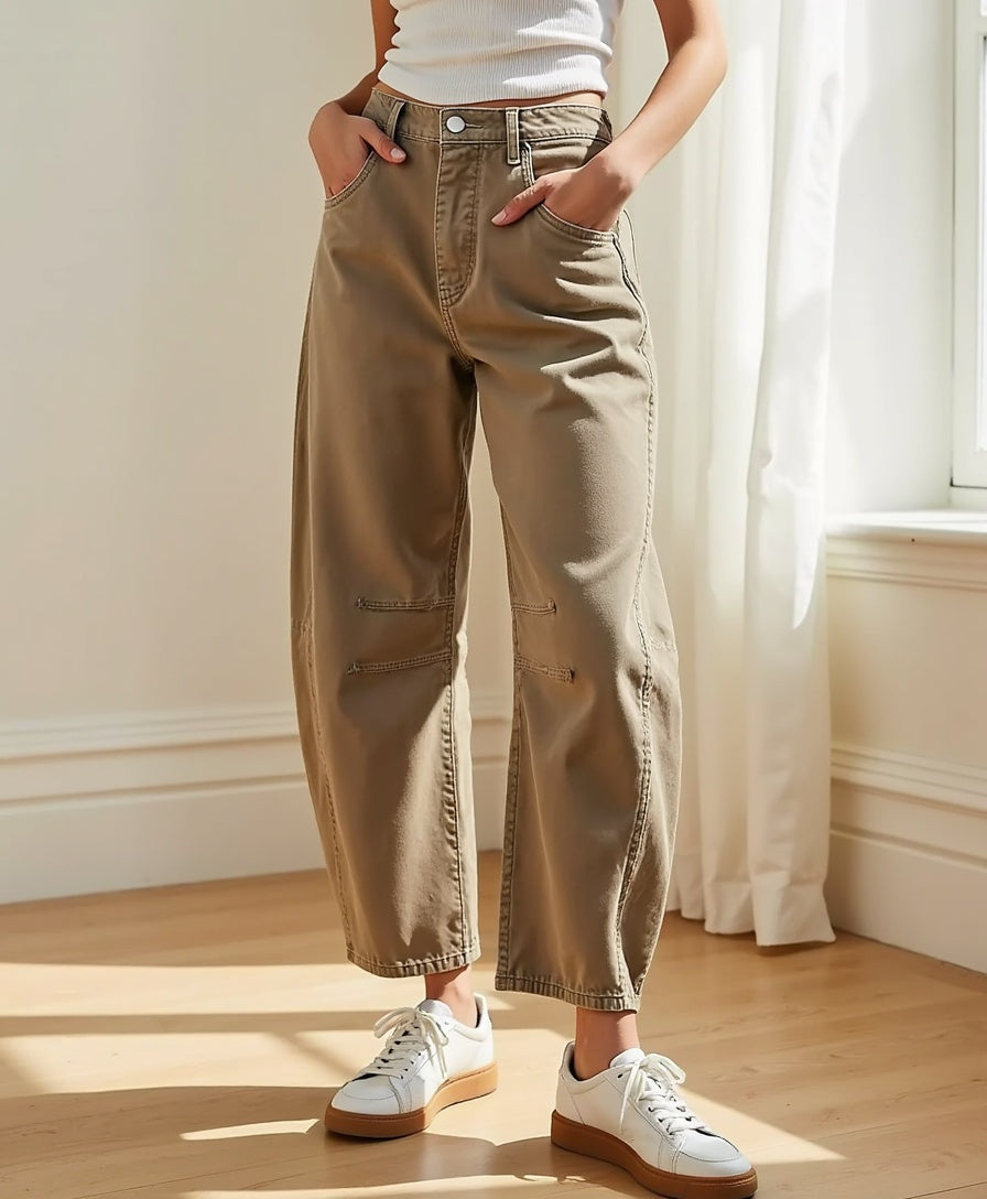 Old Aura | Women’s Wide-Leg Jeans with High Waist