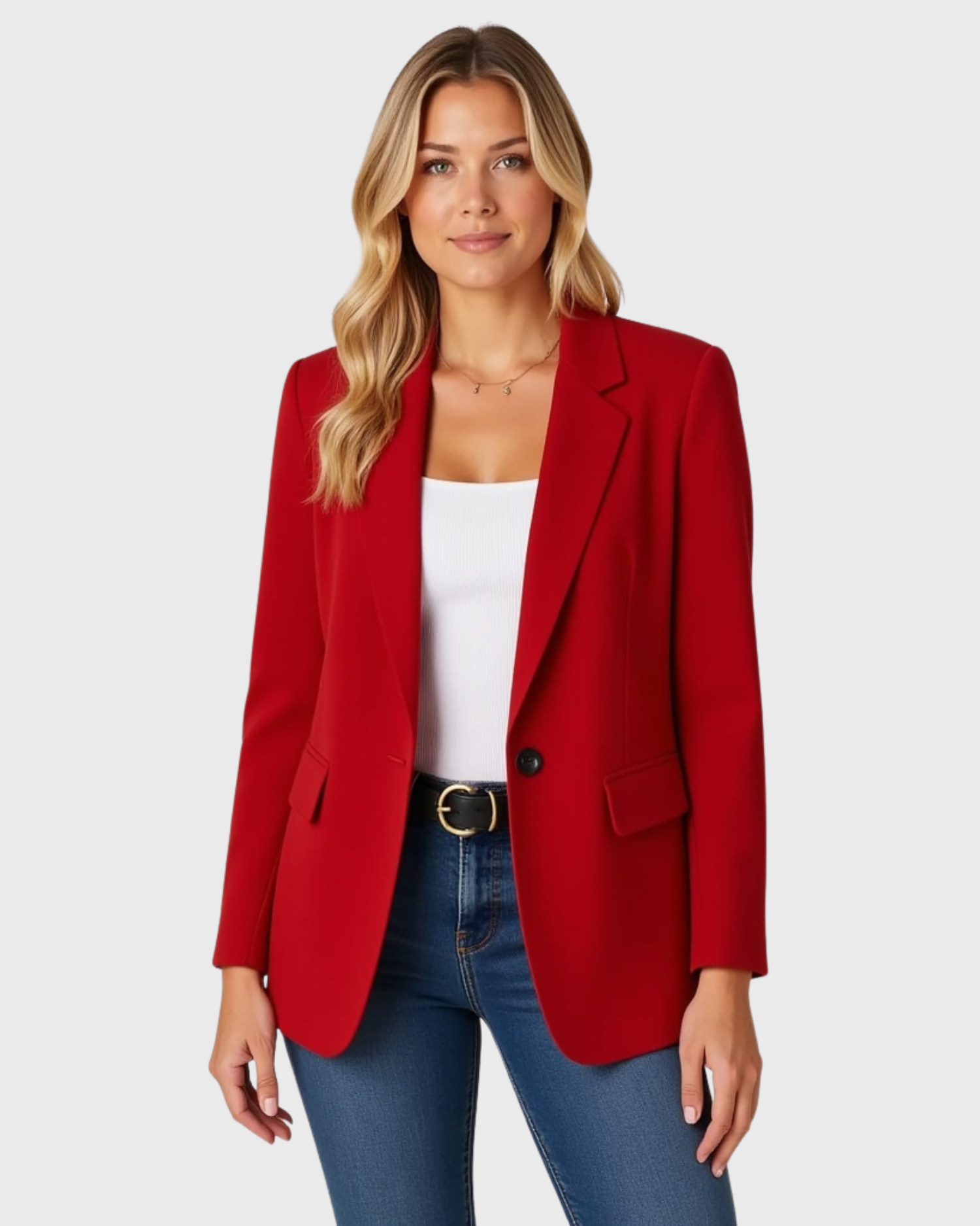 Old Aura | Women’s Fitted Blazer with Structured Silhouette