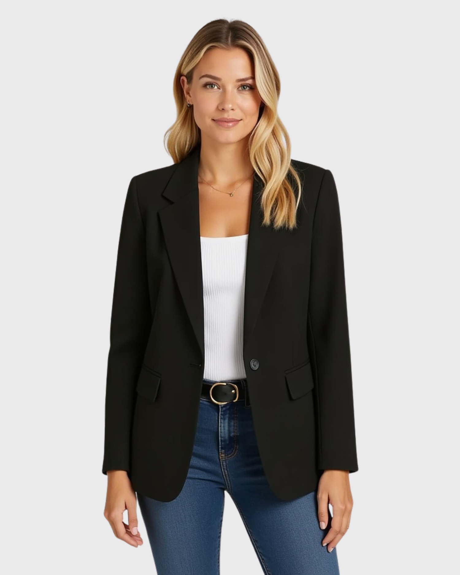 Old Aura | Women’s Fitted Blazer with Structured Silhouette