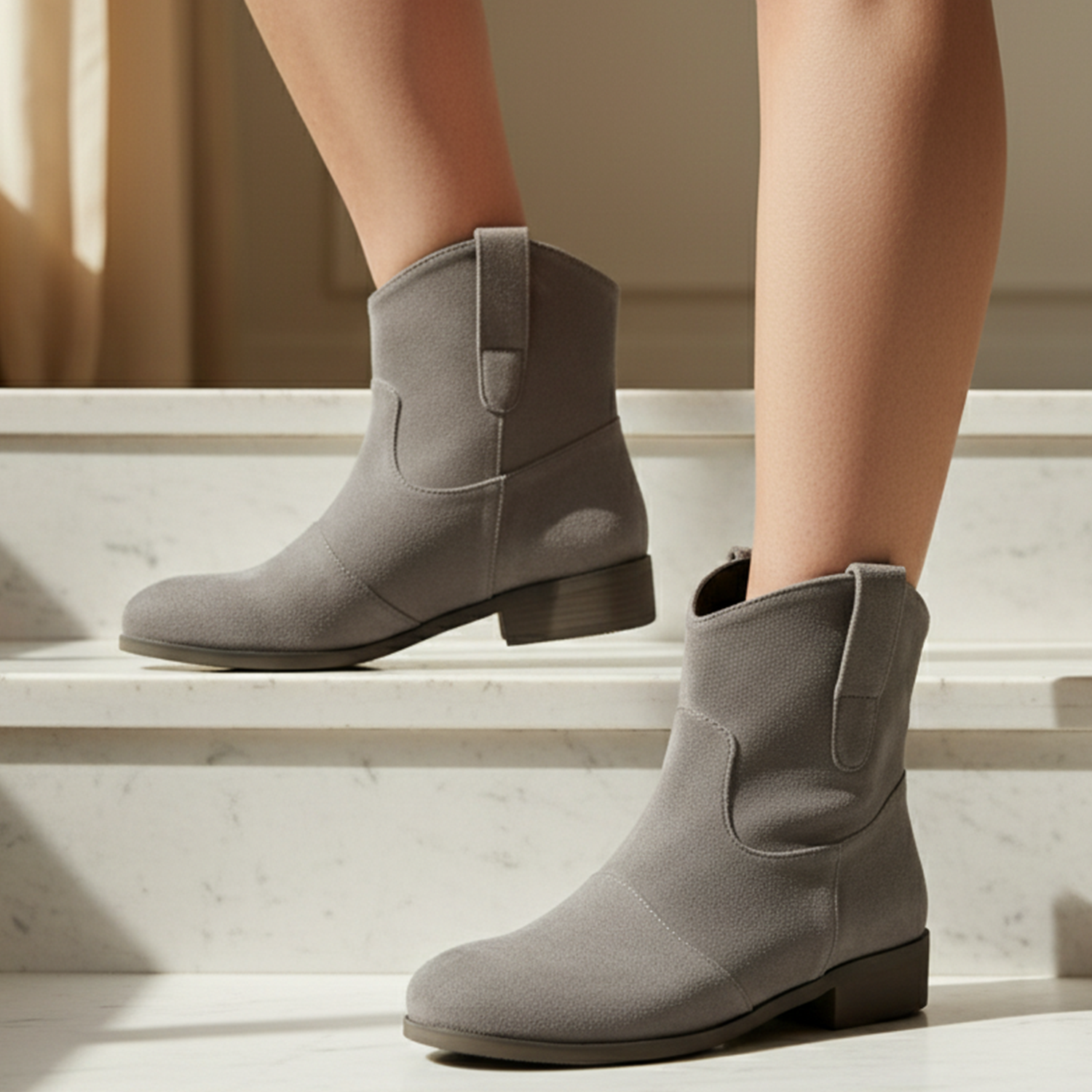 Old Aura | Women’s Western-Inspired Cowboy Ankle Boots