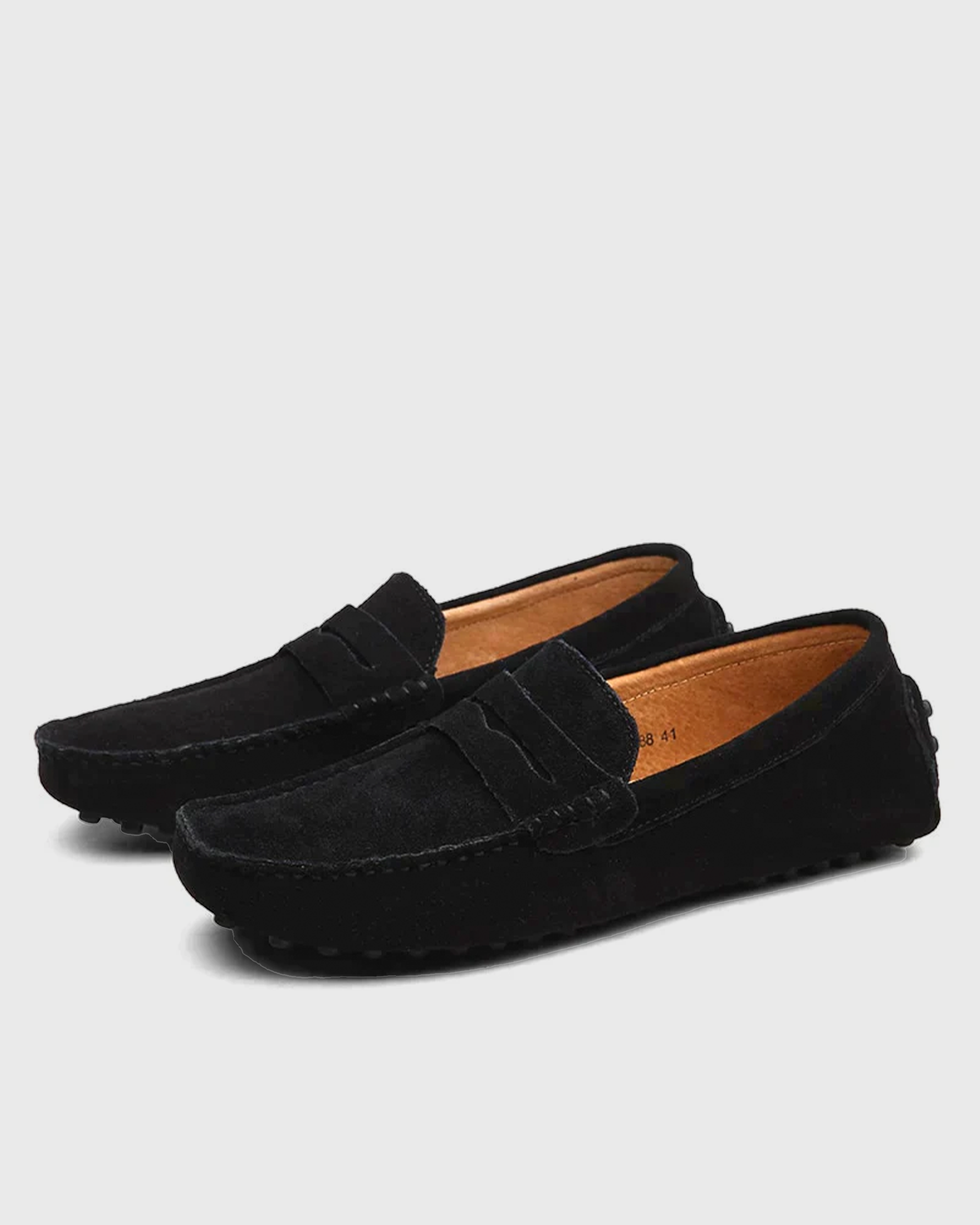 Old Aura | Men’s Elegant Suede Loafers with Soft Interior
