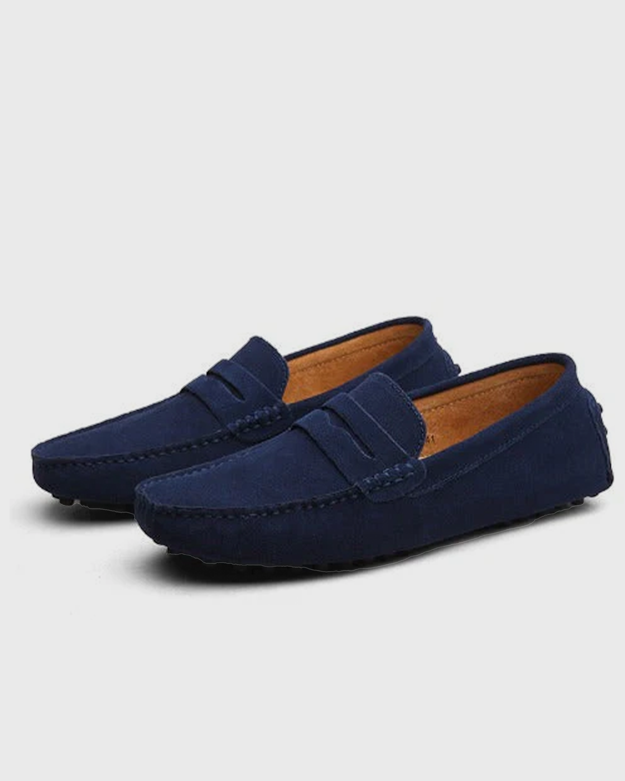 Old Aura | Men’s Elegant Suede Loafers with Soft Interior