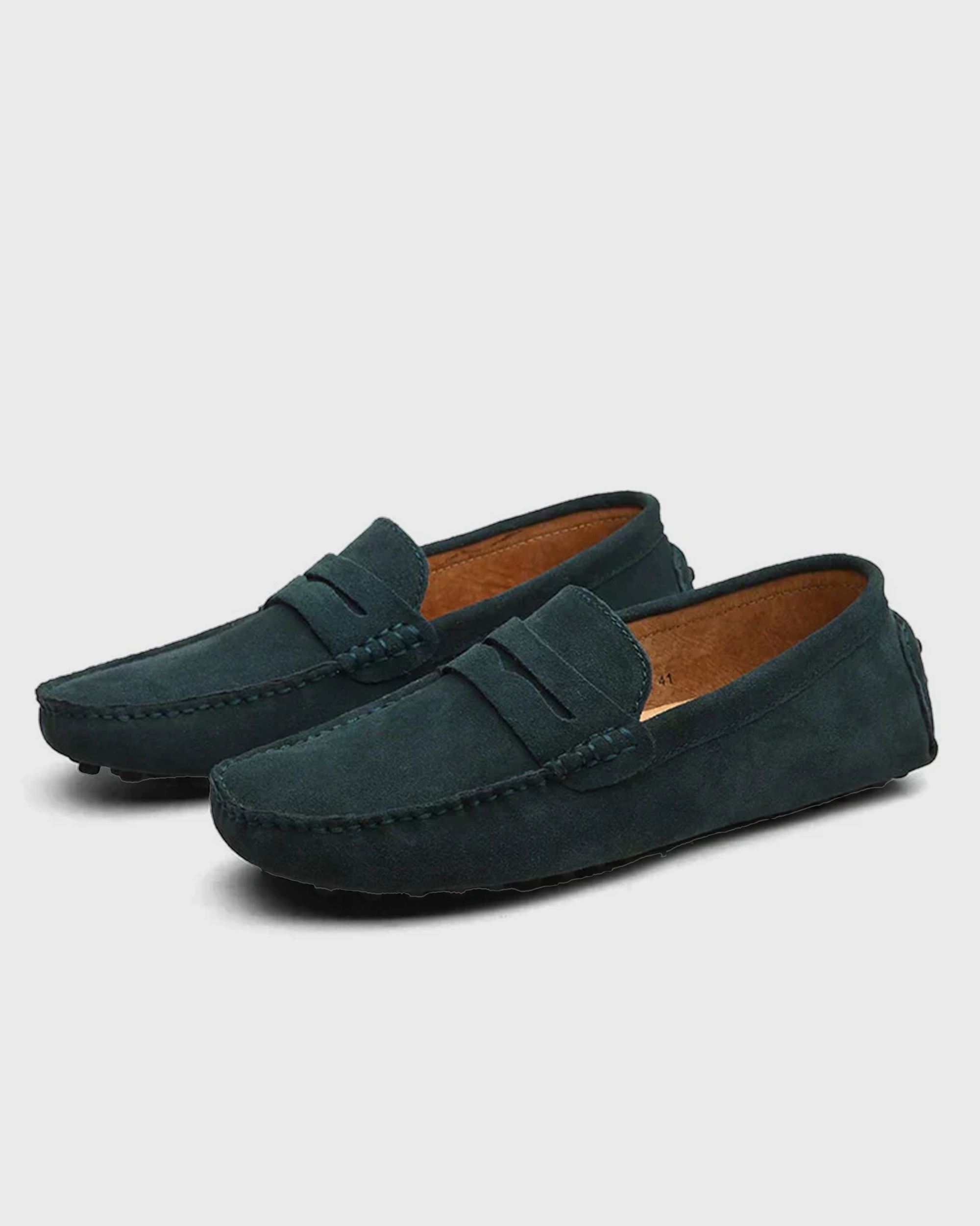 Old Aura | Men’s Elegant Suede Loafers with Soft Interior